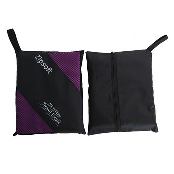 Марка Zipsoft Плажна кърпа за възрастни Микрофибърни кърпи Бързосъхнещи Пътуване Спортно одеяло Баня Плувен басейн Къмпинг Подарък 2021 Ново