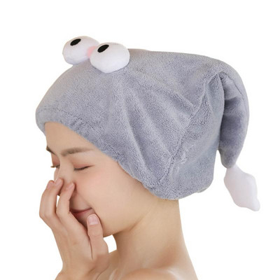 1vnt mikropluošto greitai džiūstantis plaukų džiovintuvas rankšluostis moterims Animacinis rankšluostis greitai išdžiūsta plaukų kepuraitė buitinė vonios priemonė