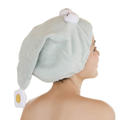 1vnt mikropluošto greitai džiūstantis plaukų džiovintuvas rankšluostis moterims Animacinis rankšluostis greitai išdžiūsta plaukų kepuraitė buitinė vonios priemonė