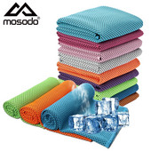 Mosodo Sport Охлаждаща кърпа Микрофибър Instant Cool Ice Кърпи за лице за фитнес зала Плуване Йога Бягане 30x100 см Бързосъхнещи кърпи за пот