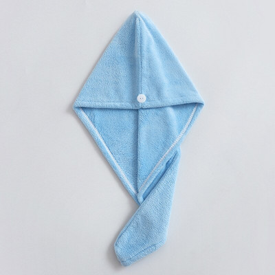 Păr din microfibră Uscător rapid Prosop Pălărie pentru baie Căciulă rapidă Turban Prosop uscat Multicolor 25x65 Cm