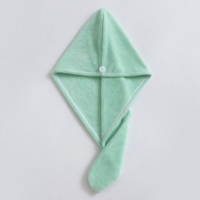 Păr din microfibră Uscător rapid Prosop Pălărie pentru baie Căciulă rapidă Turban Prosop uscat Multicolor 25x65 Cm