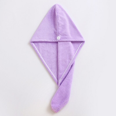 Păr din microfibră Uscător rapid Prosop Pălărie pentru baie Căciulă rapidă Turban Prosop uscat Multicolor 25x65 Cm