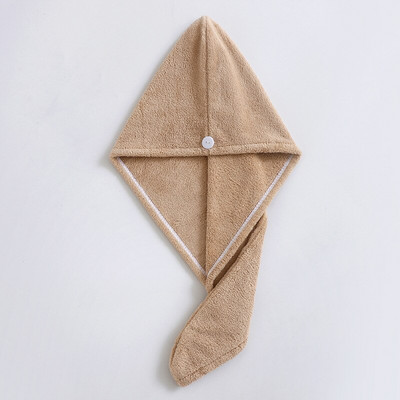 Păr din microfibră Uscător rapid Prosop Pălărie pentru baie Căciulă rapidă Turban Prosop uscat Multicolor 25x65 Cm