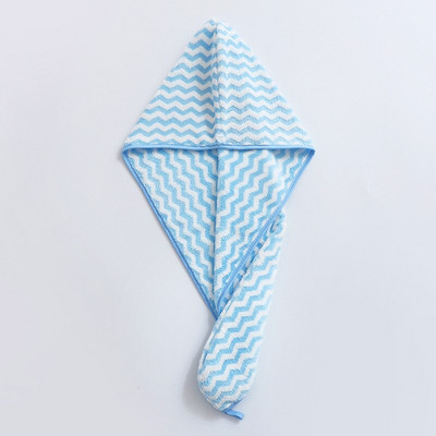 Păr din microfibră Uscător rapid Prosop Pălărie pentru baie Căciulă rapidă Turban Prosop uscat Multicolor 25x65 Cm