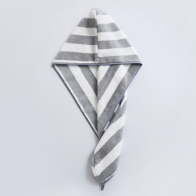 Păr din microfibră Uscător rapid Prosop Pălărie pentru baie Căciulă rapidă Turban Prosop uscat Multicolor 25x65 Cm