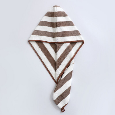 Păr din microfibră Uscător rapid Prosop Pălărie pentru baie Căciulă rapidă Turban Prosop uscat Multicolor 25x65 Cm