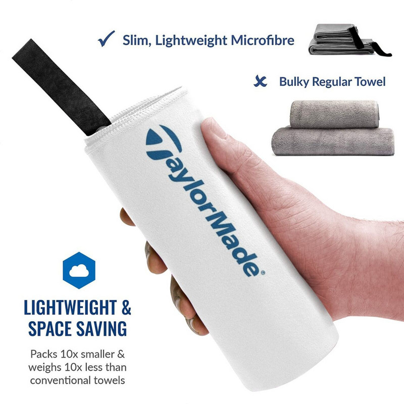 Golf-" " Logo Gyorsszáraz Törölköző Tornaterem Sportfürdő Hordozható Porah Awan Bngi Puha izzadságelnyelő gyorsan száradó zseb Kényelmes