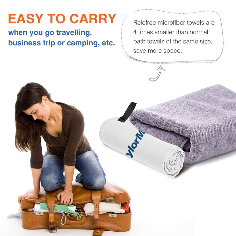 Golf-" " Logo Gyorsszáraz Törölköző Tornaterem Sportfürdő Hordozható Porah Awan Bngi Puha izzadságelnyelő gyorsan száradó zseb Kényelmes