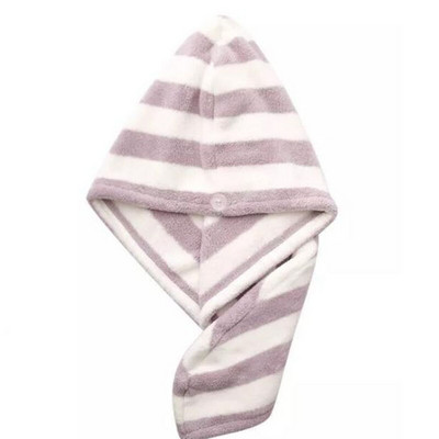 Căciulă de uscare a părului pentru fete Căciulă de prosop de păr cu uscare rapidă Căciulă de baie Căciulă de prosop solidă din microfibră Turban cu absorbție superioară Căciulă de uscat păr