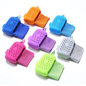 Спортна хавлиена кърпа 30*100 см. Устойчива, незабавно охлаждаща хавлиена кърпа за лице, облекчаваща топлината, охлаждаща, ледено студена кърпа за многократна употреба със силиконов калъф