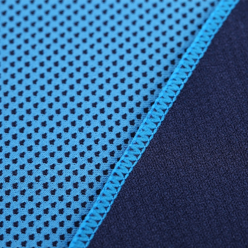 Спортна хавлиена кърпа 30*100 см. Устойчива, незабавно охлаждаща хавлиена кърпа за лице, облекчаваща топлината, охлаждаща, ледено студена кърпа за многократна употреба със силиконов калъф