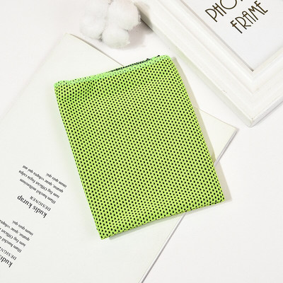 Prosop de răcire rece Prosop de sport cu uscare rapidă pentru gheață, pentru a absorbi transpirația în timpul verii, de culoare solidă, șterge transpirația pentru bărbați și femei.