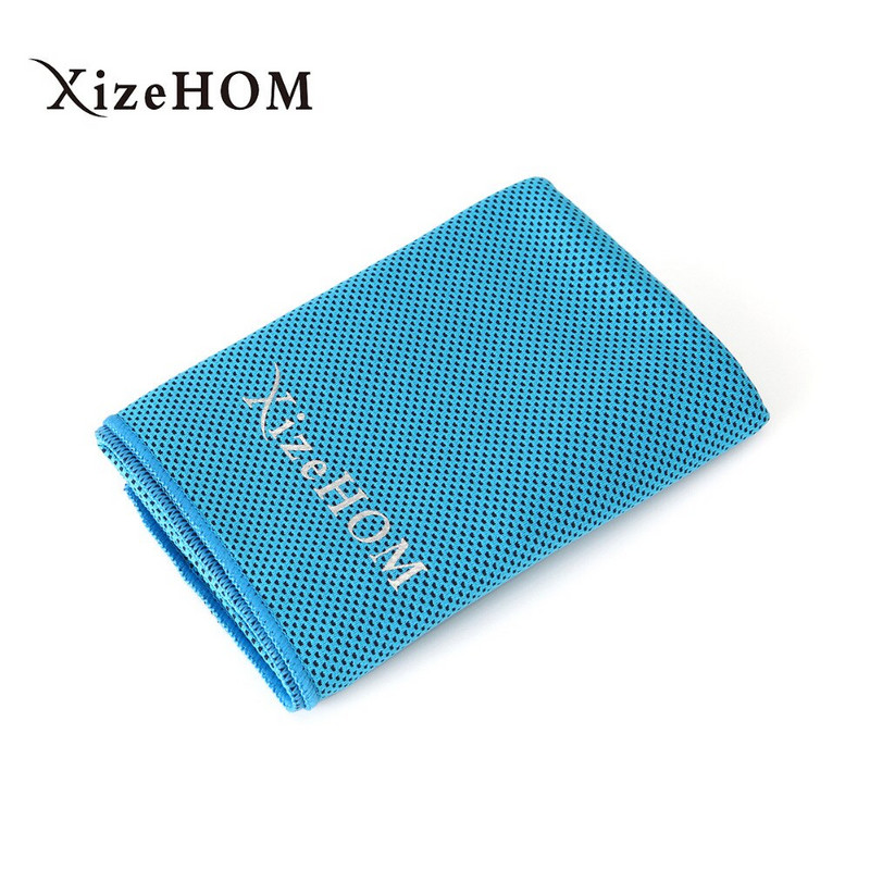 Prosop de gheață multicolor 120*30cm Utilitate Prosop de răcire instantanee de rezistență Relief de căldură Prosop de răcire reutilizabil Prosop rece