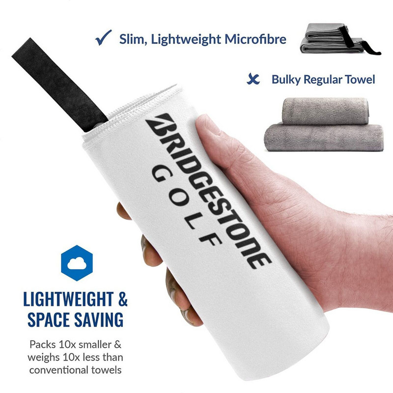 Голф-" Bridgestone " Лого Бързосъхнеща кърпа Фитнес зала Спортна баня Преносим Xenomorph Hr Giger Weyland Yutani Ellen Ripley Nostromo