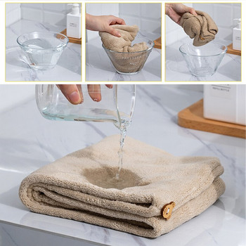 Γρήγορο στέγνωμα Πετσέτα μπάνιου Καπέλο Γρήγορης Στέγνωμα Μικροϊνών Καπάκι μαλλιών Turban Dry Drying Εργαλείο μπάνιου οικιακής πετσέτας μαλλιών
