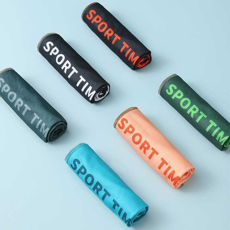 Aušinimo rankšluosčiai Mikropluošto rankšluostis Vasarinis Šalikas Sporto salė Plaukimas Bėgimas Prakaito dirželis Lauko Sportinis Rankšluostis