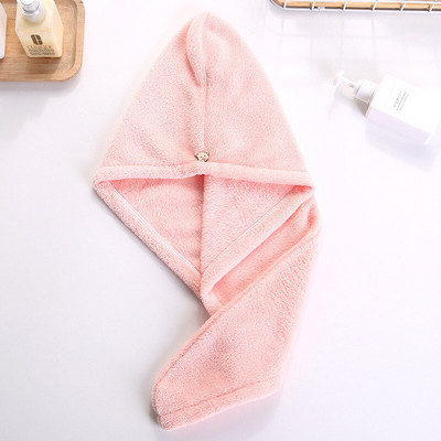 Lány hajszárító sapka gyorsan száradó törölköző mikroszálas szuper felszívódású turbán száraz sapka