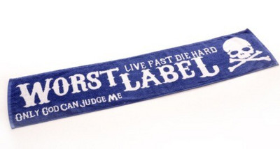 Hiphop hip hop sport törölköző pamut márka Harajuku utcai elemek extrém sport nedvszívó izzasztó törölköző hossz 100% pamut Sport