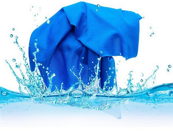 Нова модна многоцветна ледена кърпа Устойчива мигновено охлаждаща кърпа Heat Relief Многократна хладна кърпа