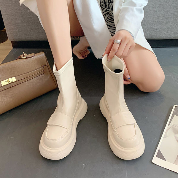Eko bőrből készült alkalmi csizma