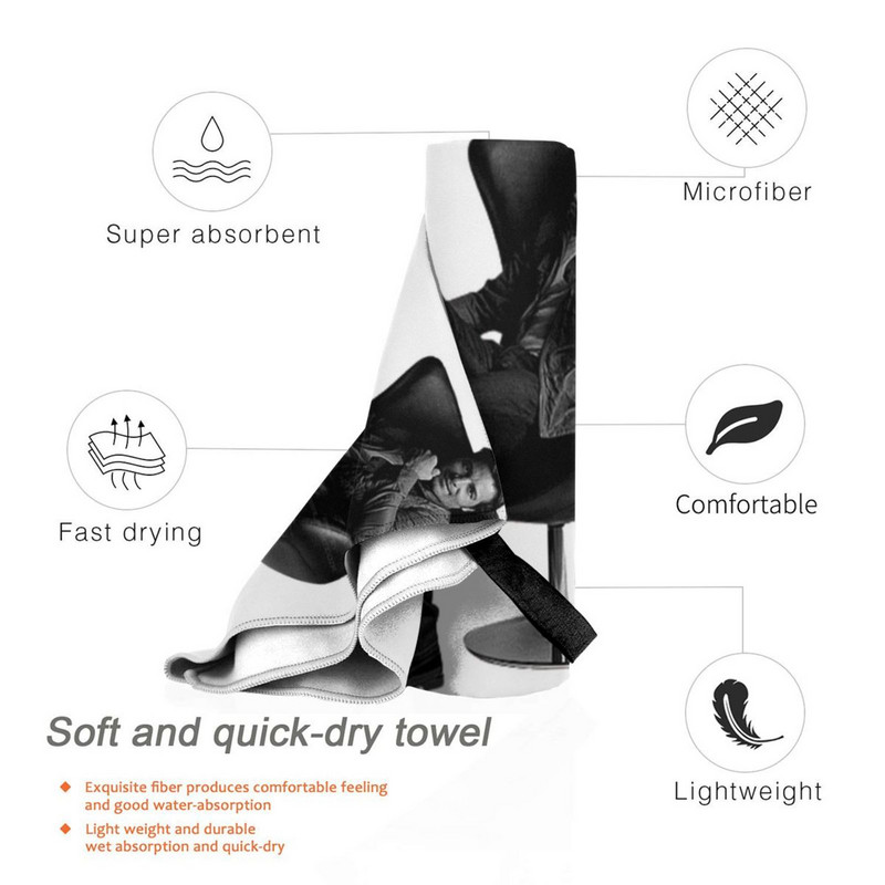 Chayanne Седи на стол Сладка бързосъхнеща кърпа Фитнес зала Спортна баня Преносим Billy Gachimuchi Billy Herrington Aniki Pride Мека