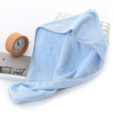 Storas sausų plaukų kepuraitė Ilga didelio tankio koralų vilnos dušo kepurė sugerianti maišelį galvos skara nuvalyti skara