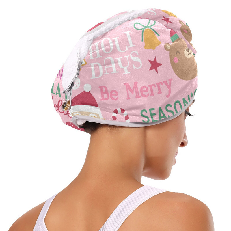 Greitai džiūstančios mikropluošto dušo kepuraitės rankšluosčių kepuraitės moterims Sausiems plaukams Greitai džiūstančios minkštos moteriškos turbano galvos apvyniojimo vonios produktai