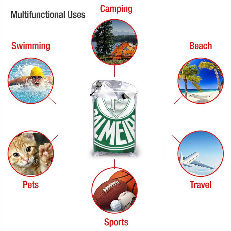 Palmeiras Brasil Torcida Mancha Verde Futbol Quick Dry Towel Gym Sports Bath Portable Torcida Verde Palmeiras Brasil Brazil Sao