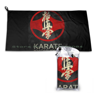 Karate Kyokushin Quick Dry Towel Gym Sports Bath Portable Horimiya Miyamura Kawaii Anime Ζευγάρι Χαριτωμένο ροζ παστέλ Τόκιο