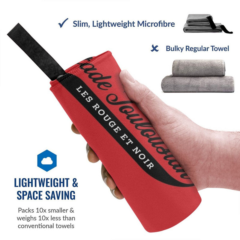 Stade Toulousain-Les Rouge Et Бързосъхнеща кърпа Фитнес зала Спортна баня Преносима Ichiban Kasuga Kazuma Kiryu Yakuza Like A Dragon Ryu Ga