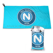 Napoli Quick Dry Towel Gym Sports Bath Portable Poker Lover Skull Lover Skullshirt Las Vegas Gambling Roses Flowers Red Floral