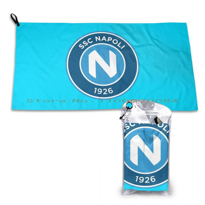 Napoli Quick Dry Towel Gym Sports Bath Portable Poker Lover Skull Lover Skullshirt Las Vegas Gambling Roses Flowers Red Floral