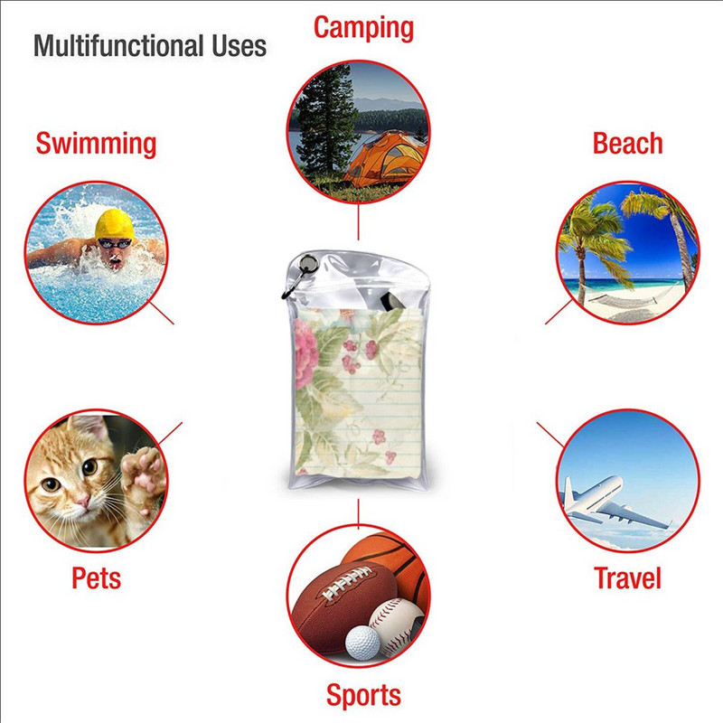 Шаби шик гръндж розов флорален модел бързосъхнеща кърпа фитнес зала спортна баня преносим гръндж стилен момичешки розов флорален модел модерен