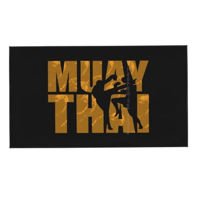 Muay Thai Custom Μαλακές Αθλητικές Πετσέτες Αρχική Σπίτι Υπαίθριο Muay Ταϊλάνδη Μπανγκόκ Πυγμαχία Fighter Τατουάζ Ταϊλανδέζικο Muay Thai Luta Lutador