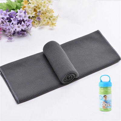 Sportinis vėsinantis rankšluostis, mikropluoštas, šaltas ledinis veido rankšluostis sporto salėje plaukimui joga bėgimui 30x100 cm greitai džiūstantys prakaito rankšluosčiai