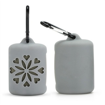 Prosop portabil pentru călătorii în aer liber, cu uscare rapidă, prosop moale pentru sport, rece, cu husă de silicon, husă de protecție, prosop Sport Travel