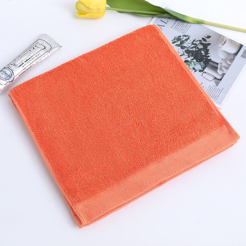 Tömör arc sporttörölköző nőknek Férfi Gyermekek Tiszta Pamut 35*110 CM Kiváló minőségű ingyenes szállítás