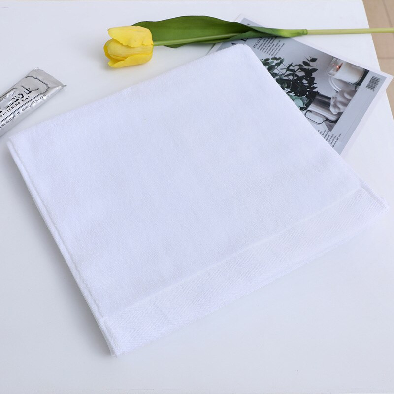 Tömör arc sporttörölköző nőknek Férfi Gyermekek Tiszta Pamut 35*110 CM Kiváló minőségű ingyenes szállítás