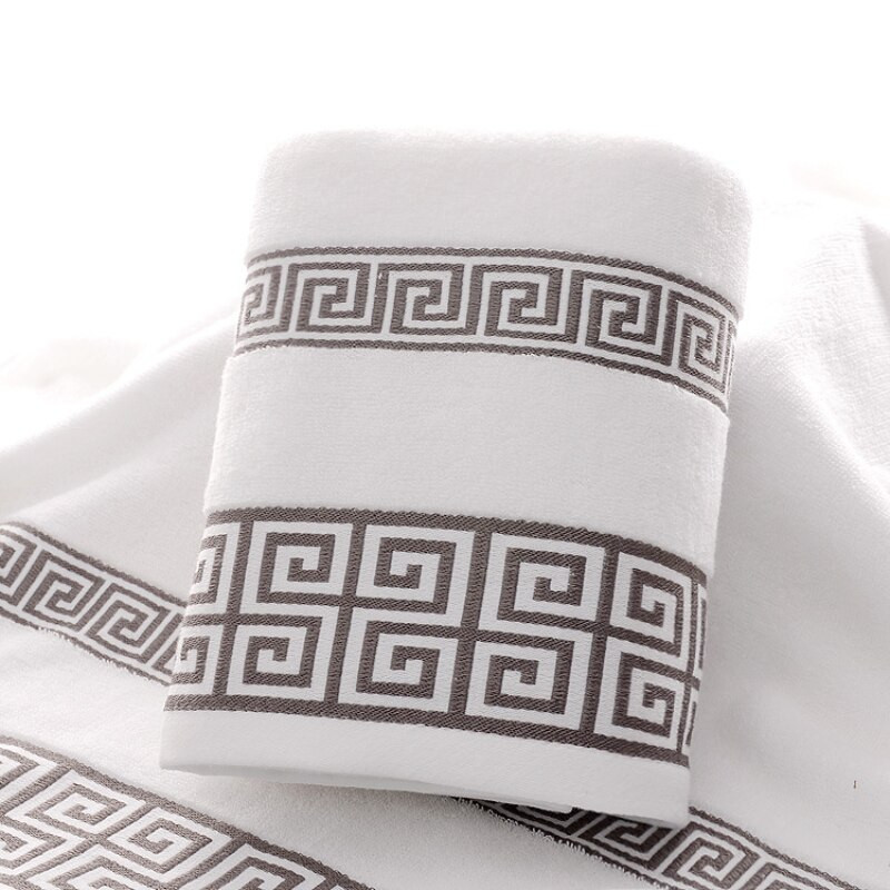 Prosoape de plajă brodate de înaltă calitate Prosoape de baie pentru adulți Material moale și super absorbant 70x140cm 100% bumbac