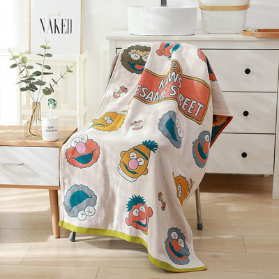 Cusack 23 Styles Bohemian Virágos Rajzfilm Puha pamut fonal fürdőlepedő gyerekeknek Felnőtt Férfi Női 80*160 CM Jó minőség