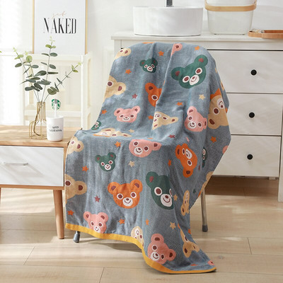 Cusack 23 Styles Bohemian Virágos Rajzfilm Puha pamut fonal fürdőlepedő gyerekeknek Felnőtt Férfi Női 80*160 CM Jó minőség