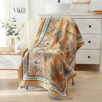 Cusack 23 Styles Bohemian Virágos Rajzfilm Puha pamut fonal fürdőlepedő gyerekeknek Felnőtt Férfi Női 80*160 CM Jó minőség