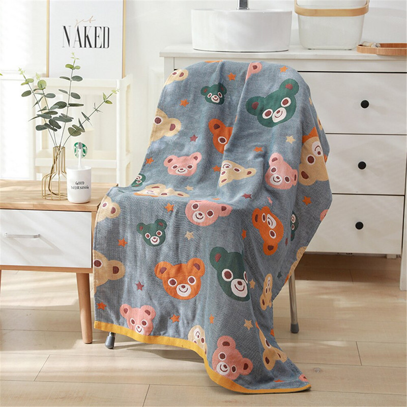 Cusack 23 Styles Bohemian Virágos Rajzfilm Puha pamut fonal fürdőlepedő gyerekeknek Felnőtt Férfi Női 80*160 CM Jó minőség