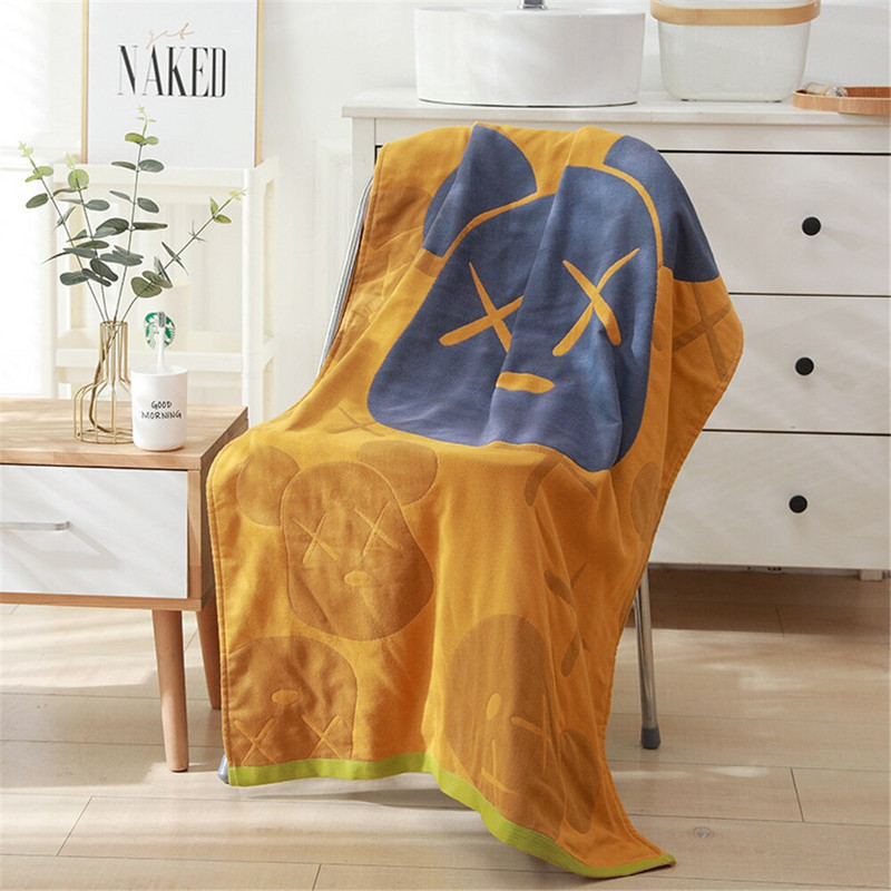 Cusack 23 Styles Bohemian Virágos Rajzfilm Puha pamut fonal fürdőlepedő gyerekeknek Felnőtt Férfi Női 80*160 CM Jó minőség