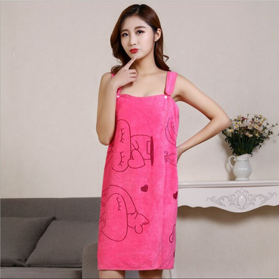 Mikropluošto minkštas vonios rankšluostis, madinga moteriška Seksuali Nešiojama Greitai Išdžiūva Magic Maudymosi Paplūdimio SPA Chalatai Skalbiami Drabužiai Paplūdimio Suknelės