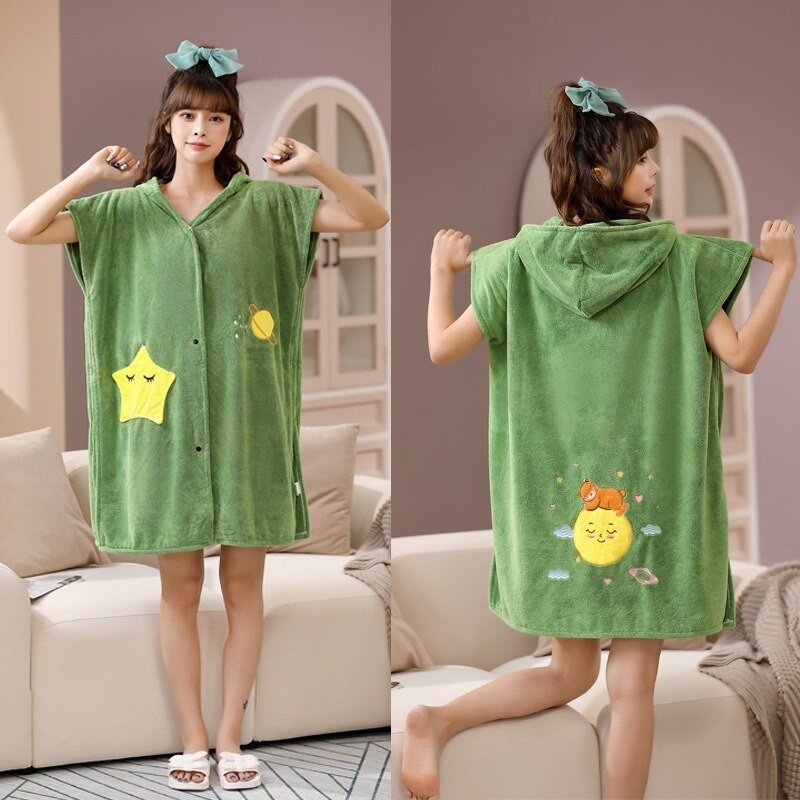 Halat de baie din microfibră, cu uscare rapidă, pentru femei, duș, prosop moale de plajă, pentru textile de casă, prosoape de baie și saună, baie