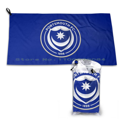 The Blue Army Logo ,-Portsmouth Quick Dry Towel Gym Sports Bath Portable Jjk Movie Trailer Yuta Trailer Yuta and Gf Yuta Manga