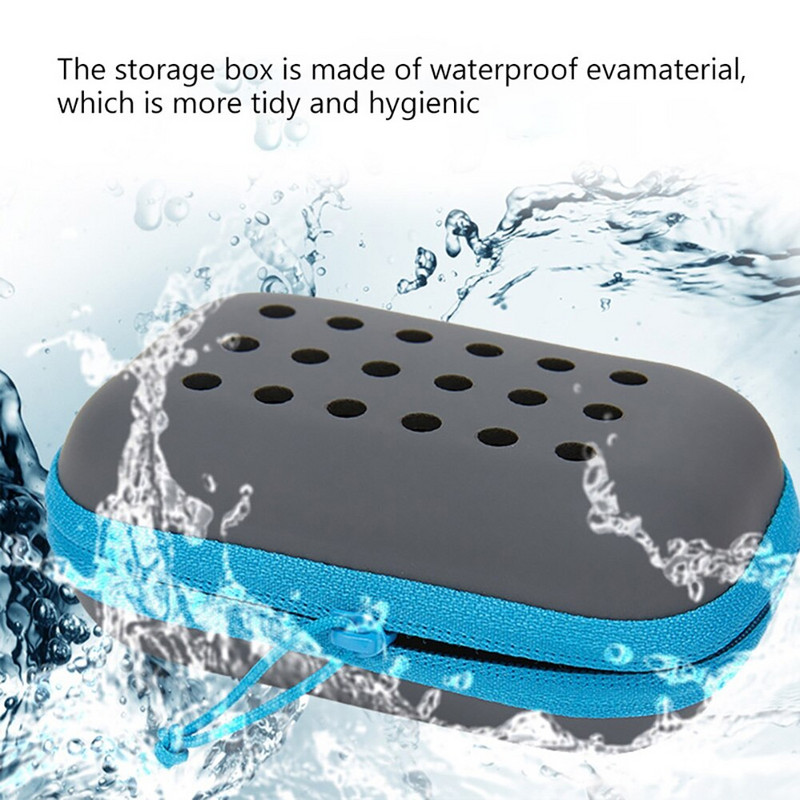 Prosop multifuncțional cu absorbție a transpirației la rece Prosop moale portabil pentru prevenirea insolației cu cutie de depozitare impermeabilă pentru plajă de camping