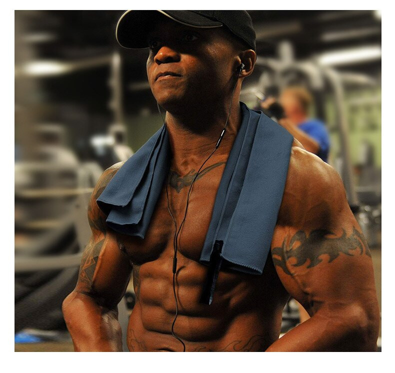 Sportiniai mikropluošto rankšluosčiai, greitai džiūstantys, puikiai sugeriantys turistiniai rankšluosčiai, ypač minkšti, lengvi sporto salės plaukimo jogos paplūdimio rankšluosčiai